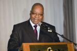 President Zuma at athletes awards dinner